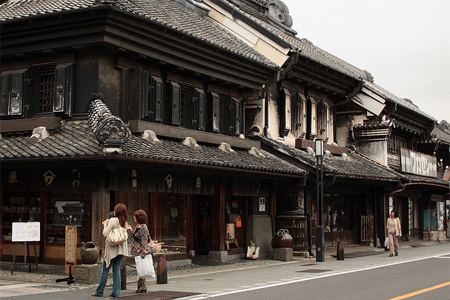 Кавагоэ Kura Zukuri no Machinami (Old style warehouses)