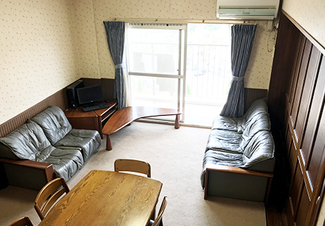 Inside the room of female dormitory